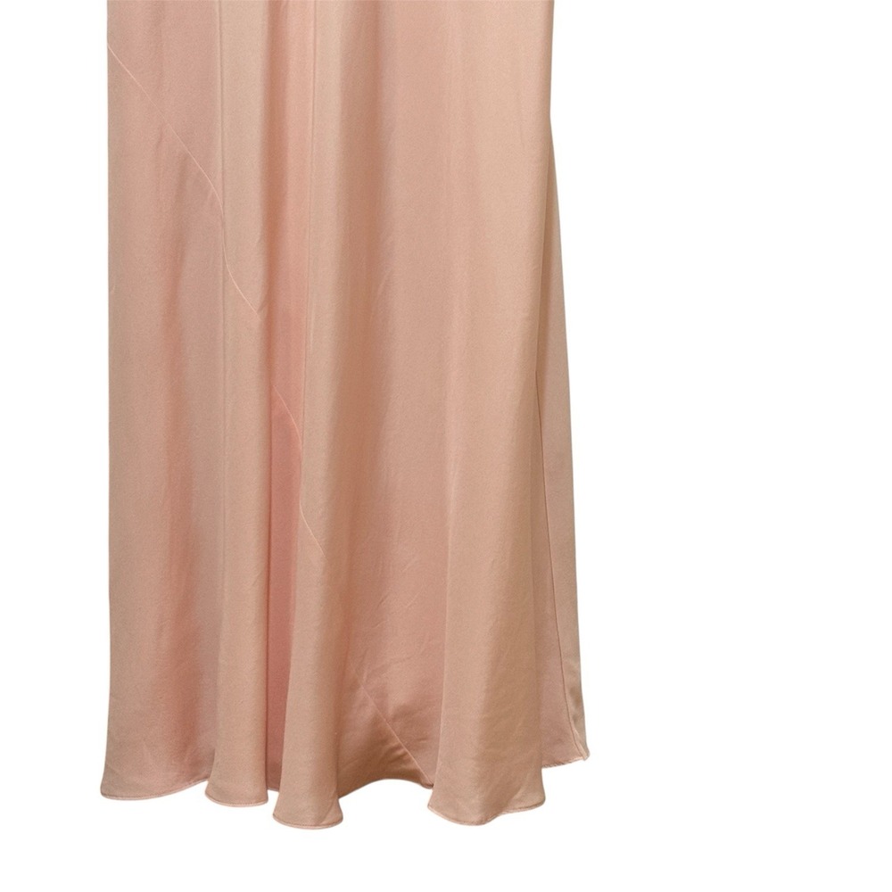 J Crew Sophia Maxi Dress Minimal Elegance Wedding Garden Party Balletcore Sz 12 - Picture 4 of 8
